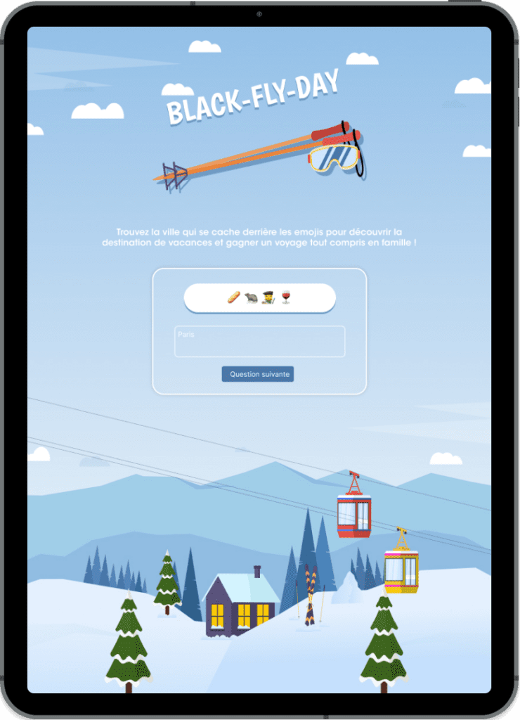 ipad rebus campagnes marketing pour le black friday 740x1024