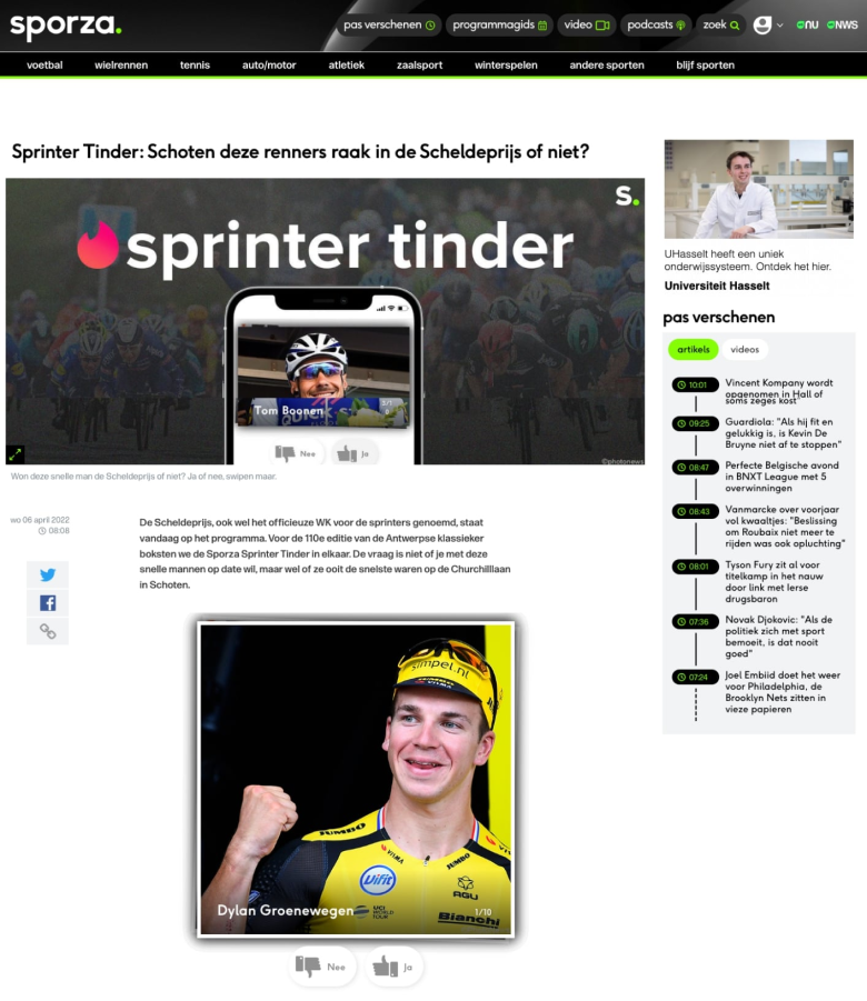 campaigns april 2022 sporza