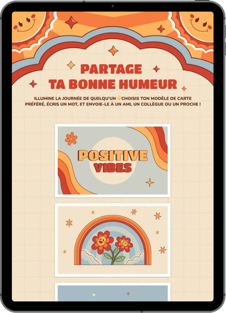 ipad carte digitale positivite jeux concours halloween jeux concours automne campagne marketing rentree 740x1024