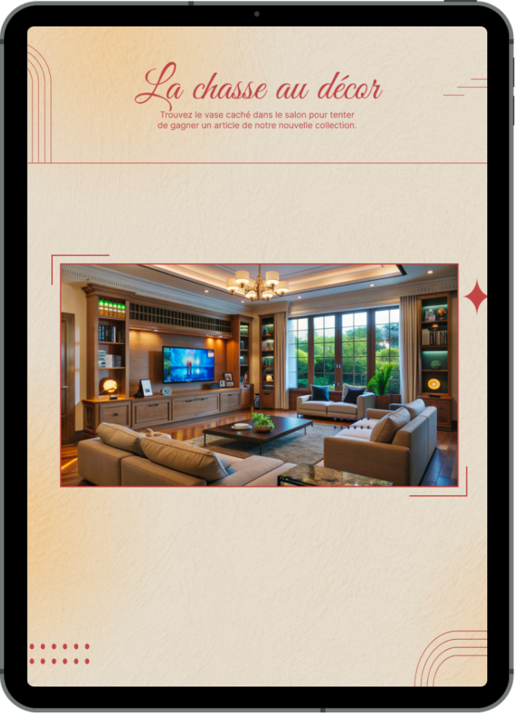 ipad objet cache campagnes marketing pour le black friday 740x1024
