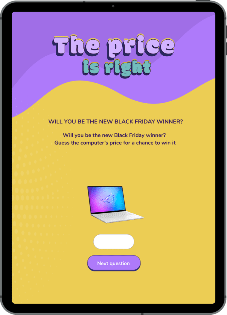 ipad price is right black friday marketing campaigns 740x1024