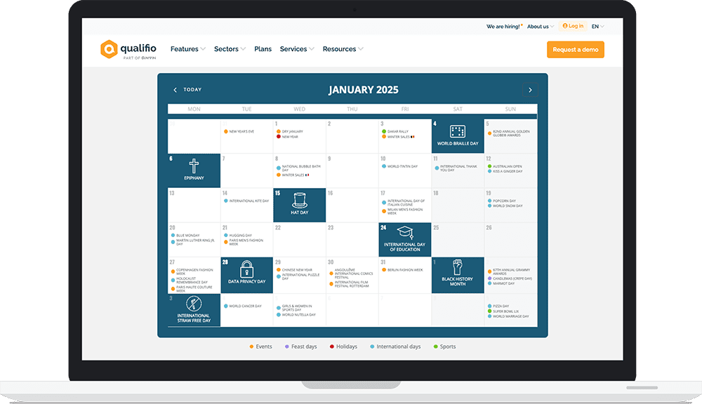 macbook interactive calendar EN