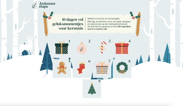 christmas advent calendar ideas ardennes