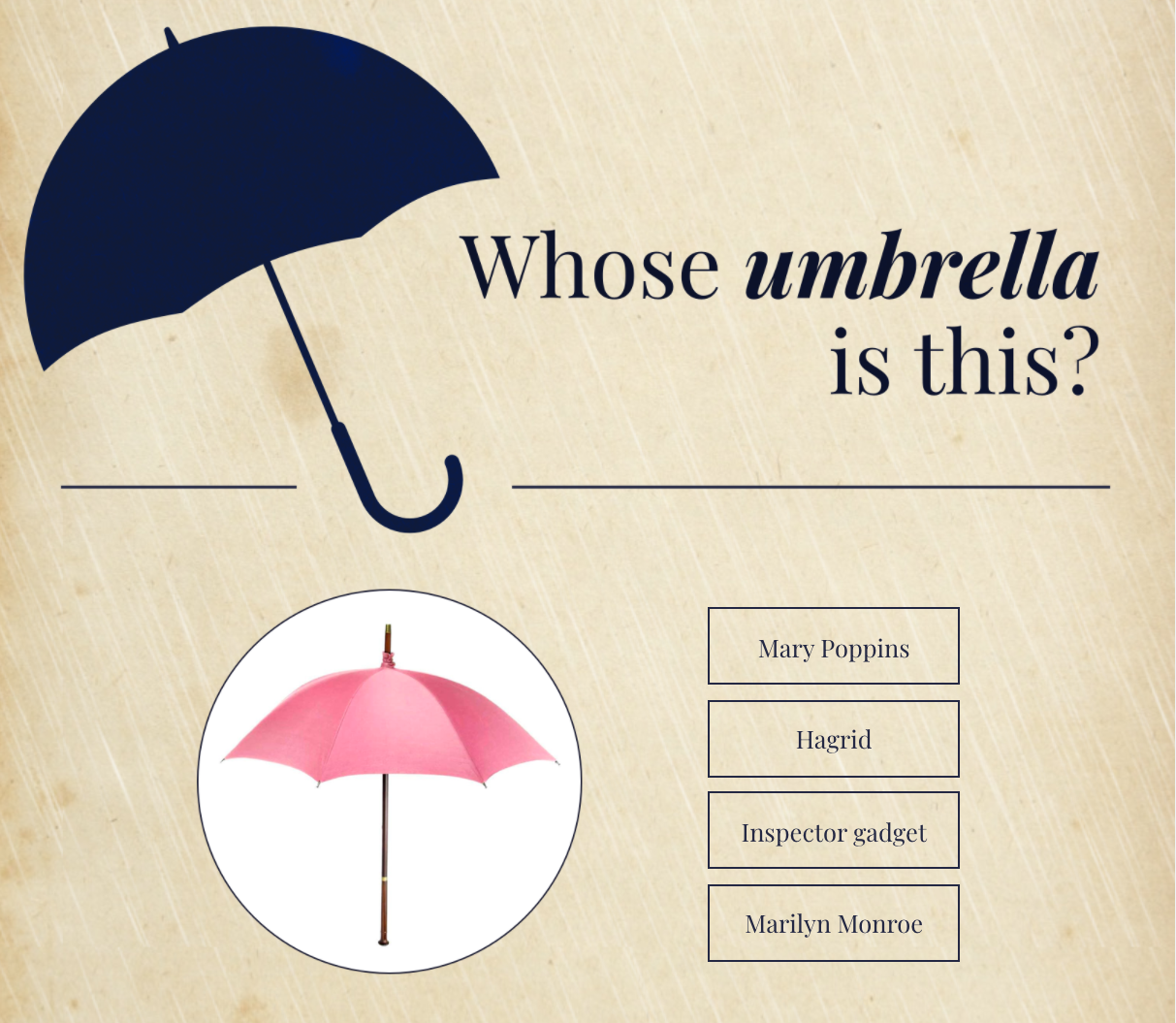 international days umbrella day