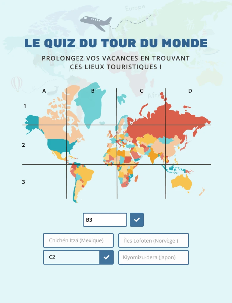 10 idees campagnes marketing rentree difference quiz tour du monde