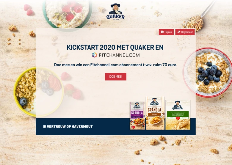 january best interactive marketing campaigns quaker 2