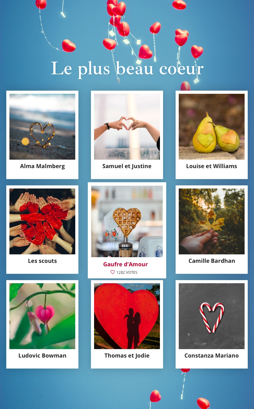 idee campagne marketing saint valentin photo coeur 1