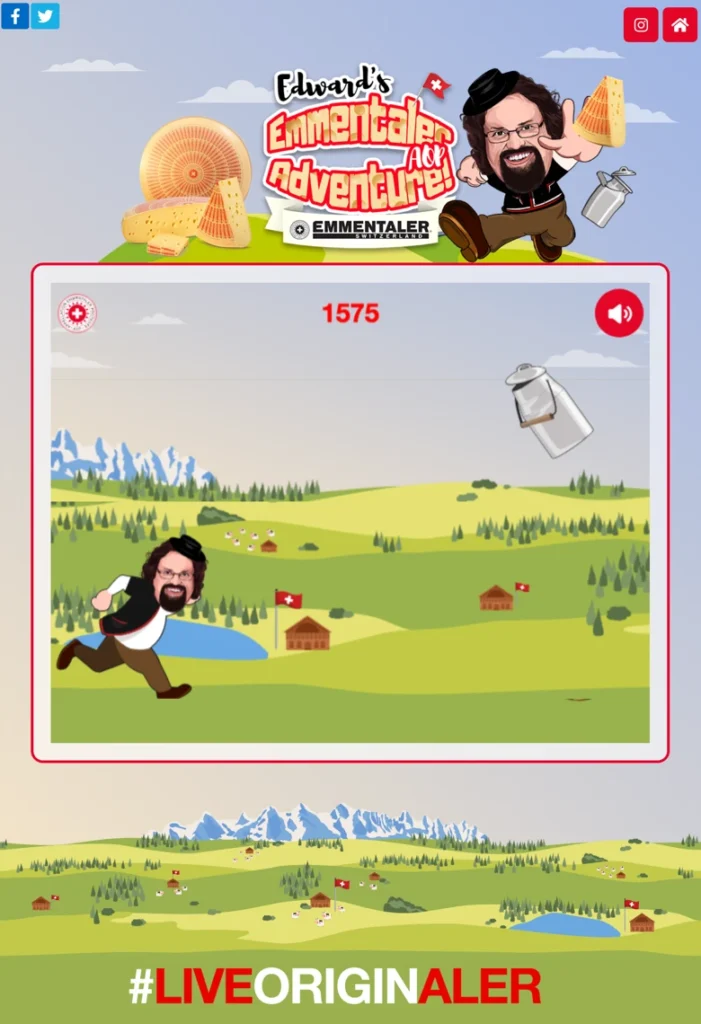 favourite interactive marketing campaigns december runner 701x1024