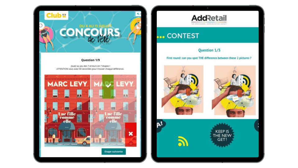 interactive quiz marketing spot difference