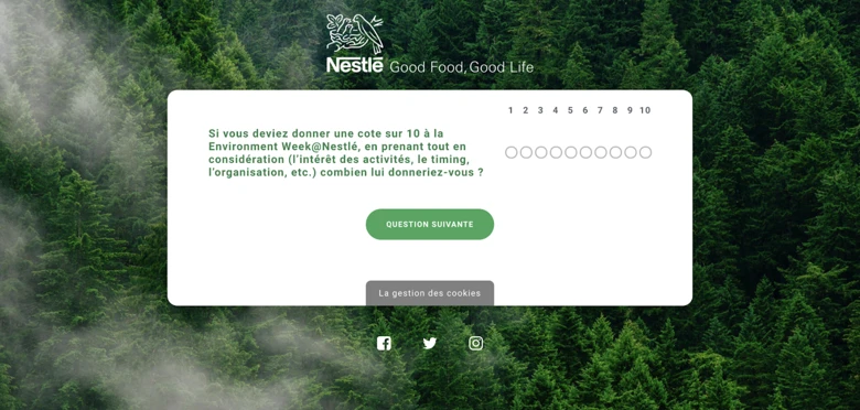 nestle internal marketing campaign