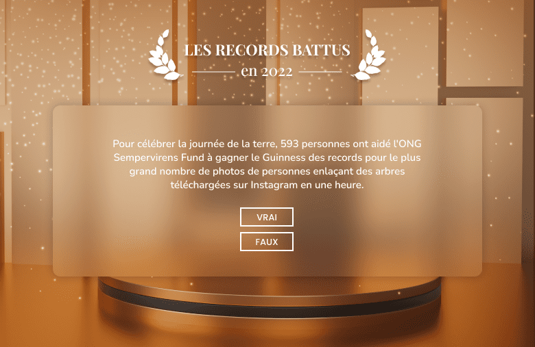 campagne de noel records