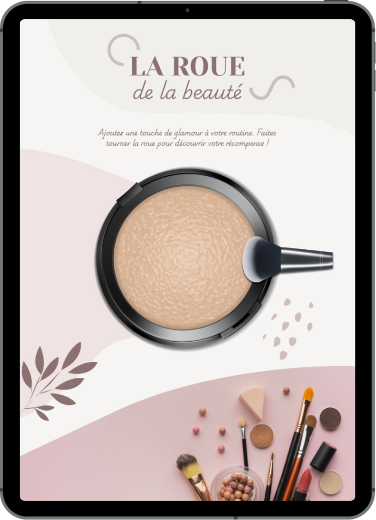 ipad roue de la fortune campagnes marketing pour le black friday 740x1024