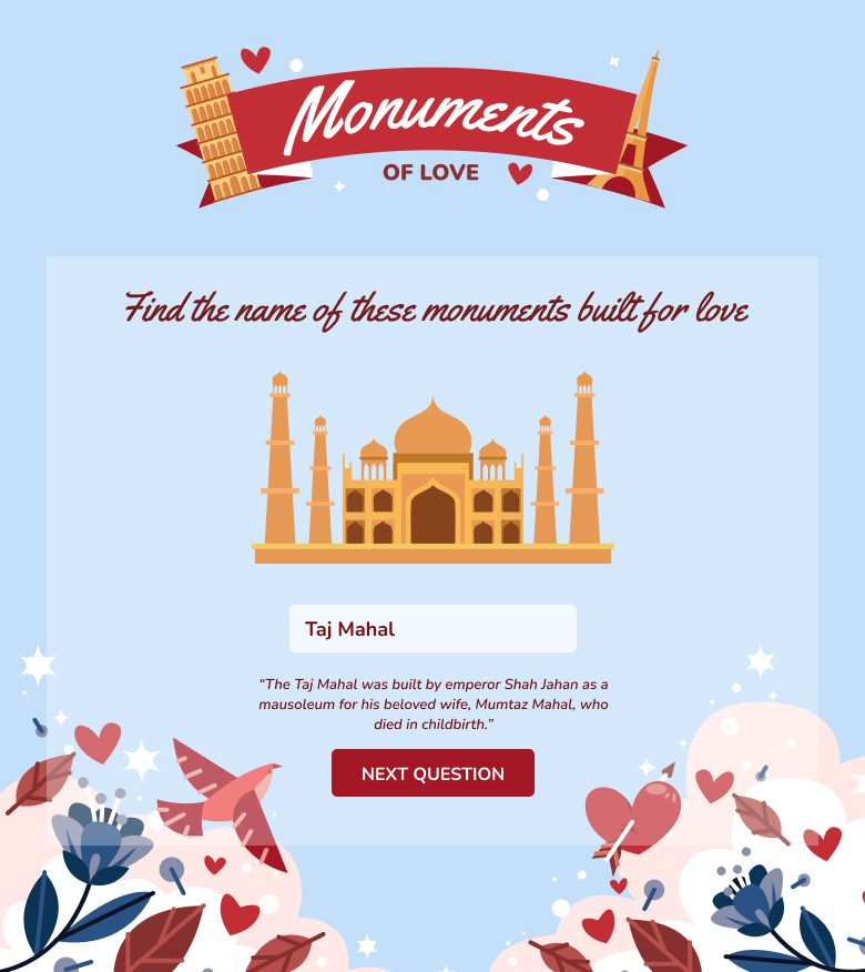 valentines day campaigns monuments of love