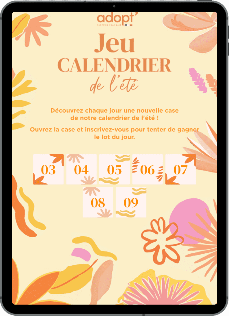 ipad adopt parfum calendar 740x1024
