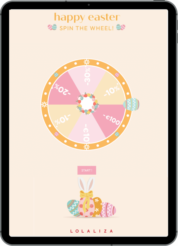ipad roue de la fortune lolaliza campagnes marketing interactives avril 2 740x1024
