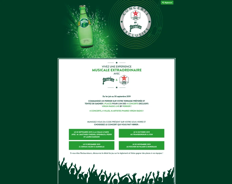 meilleures campagnes marketing juin perrier virgin radio 2