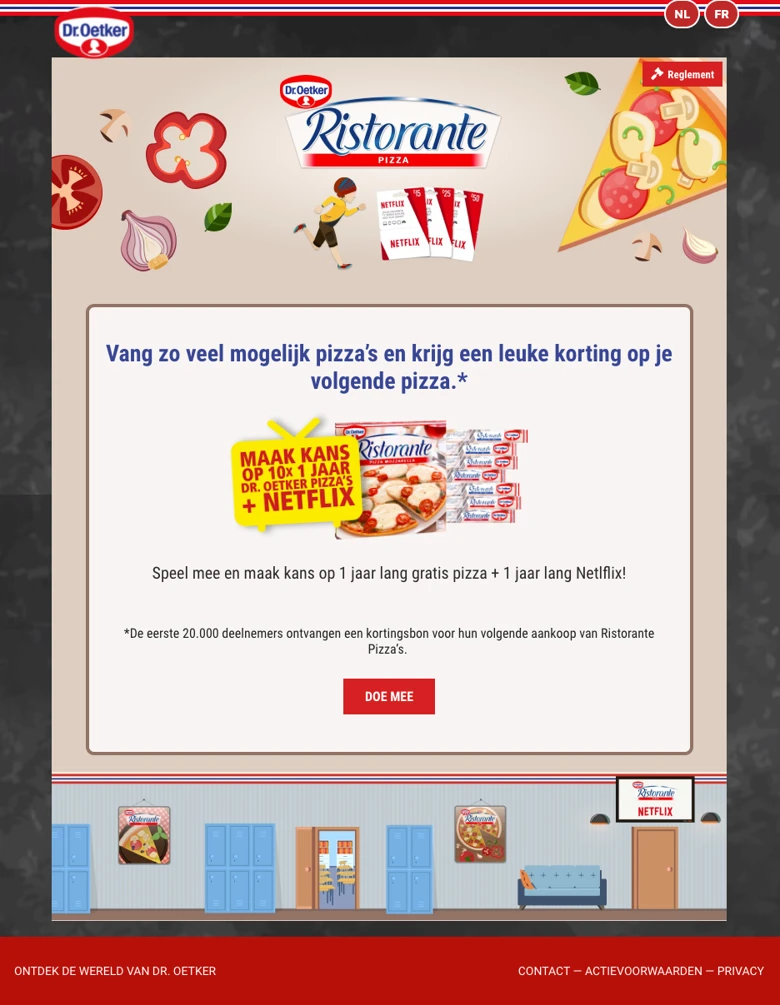 sponsored campaigns dr oetker