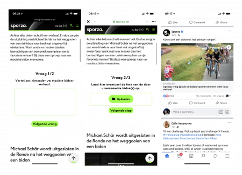 sporza campaign