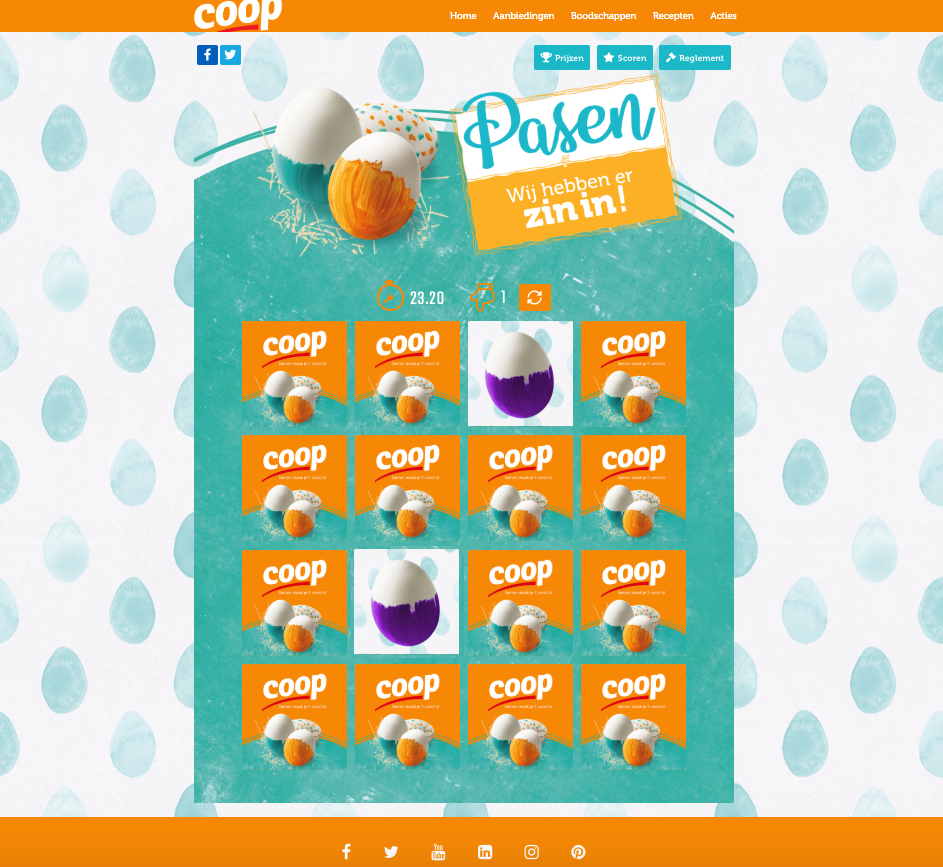paques printemps campagnes marketing interactif memory