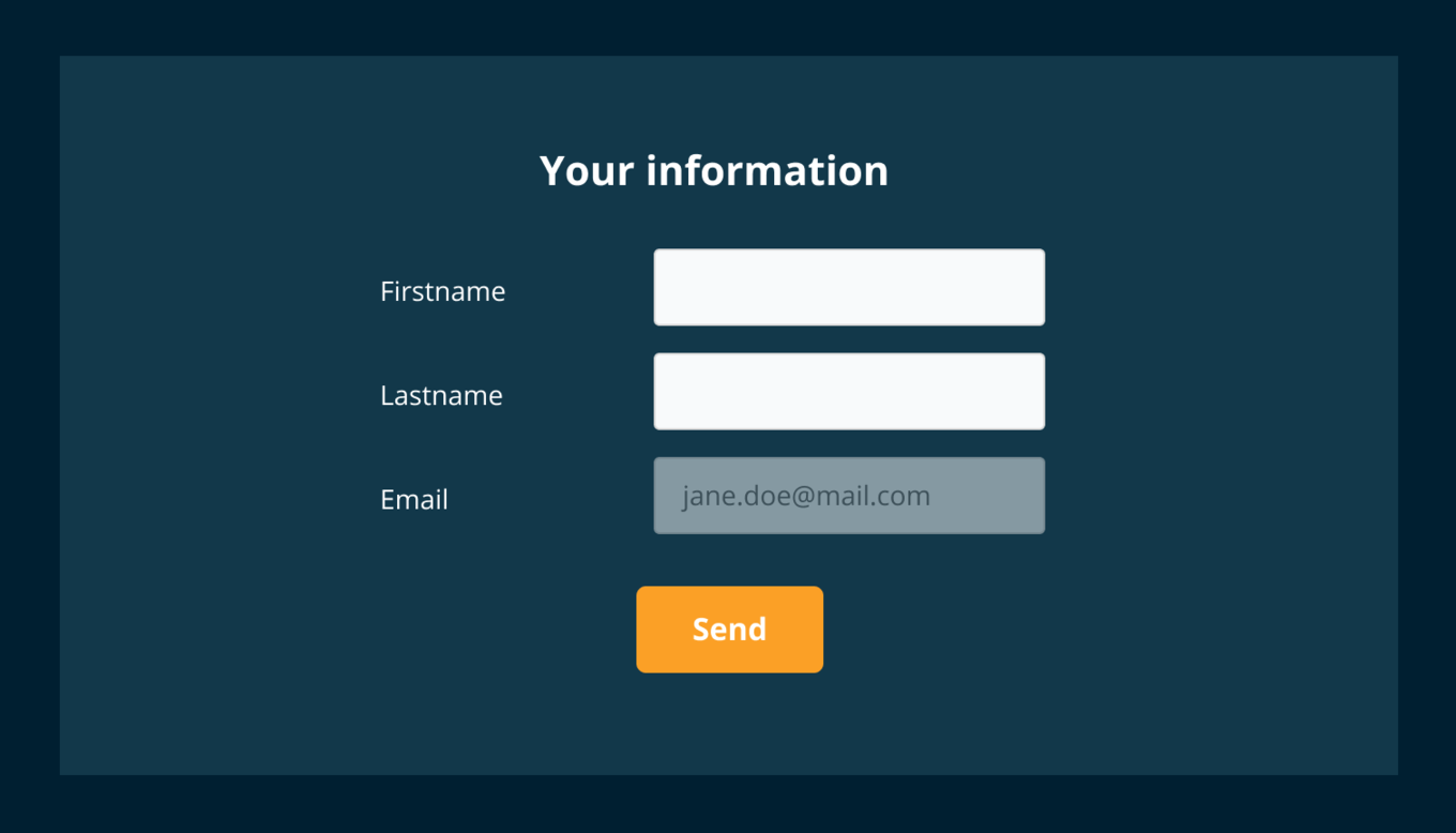 player locked fields form en
