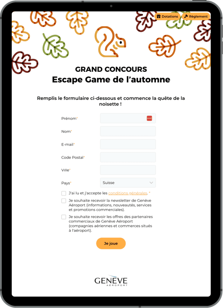 ipad geneve airport escape game marketing campaigns october 740x1024