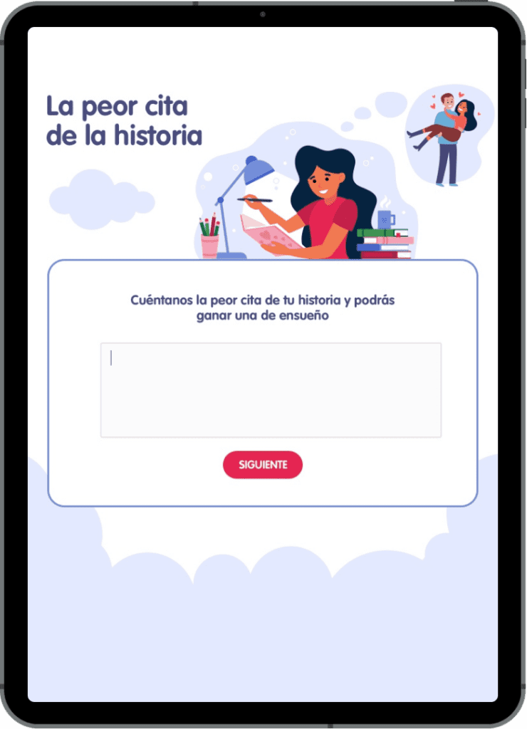ipad acciones de marketing san valentin concurso de relatos 740x1024