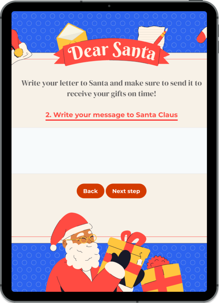 ipad dear santa card christmas marketing campaign 2 1 740x1024