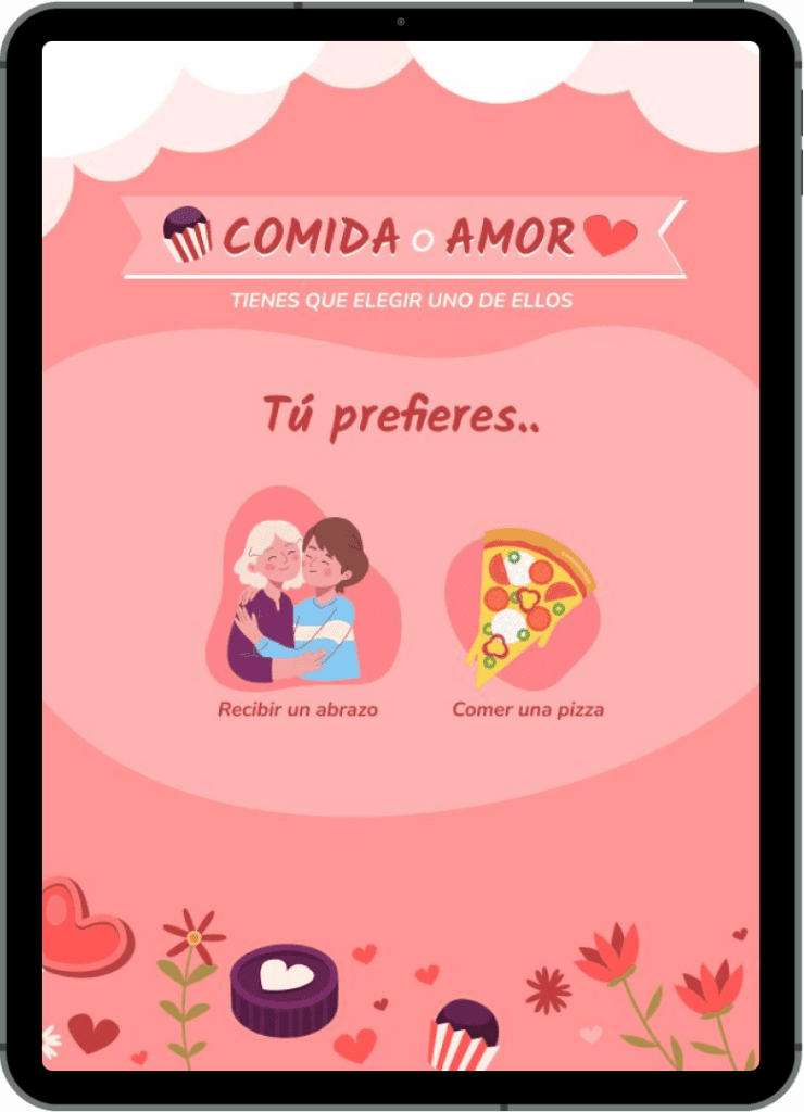 ipad acciones de marketing san valentin test de personalidad 740x1024