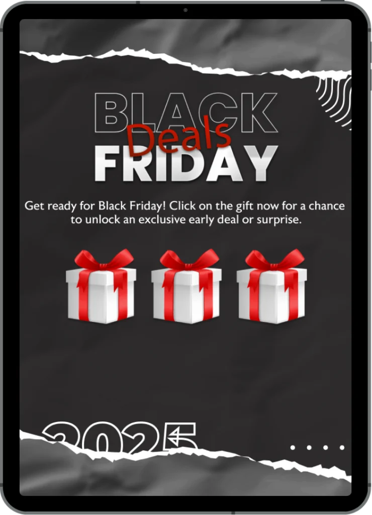ipad shell game black friday autumn marketing campaigns 740x1024