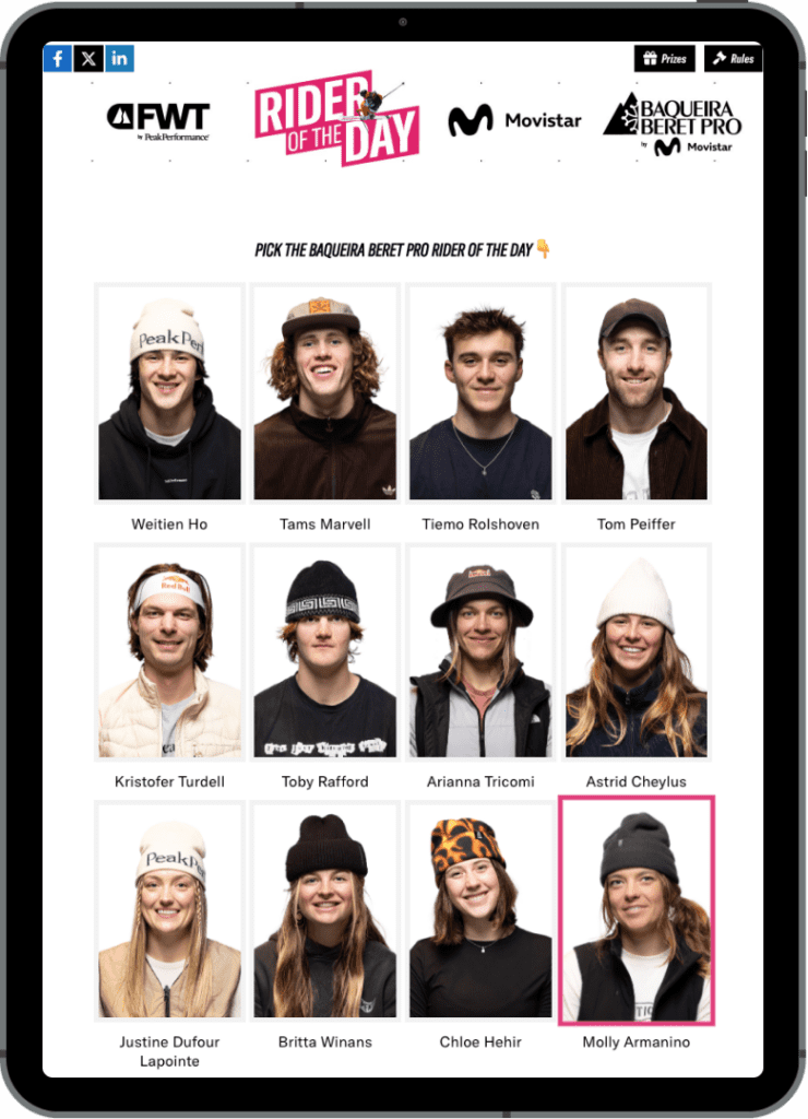 ipad ftw vote interactive marketing campaigns of january 740x1024
