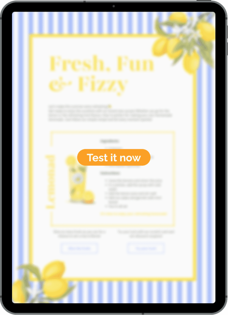 ipad landing page summer advertising campaigns gamification strategy 740x1024