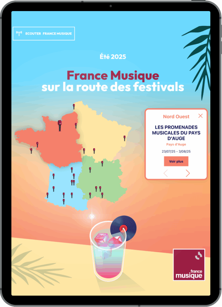 ipad landing page france radio campagnes marketing interactives juin 740x1024