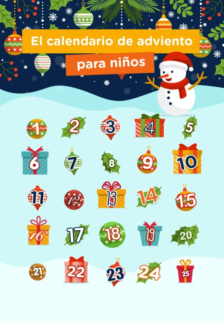 14 ideas interactivas campanas navidad calendario 713x1024