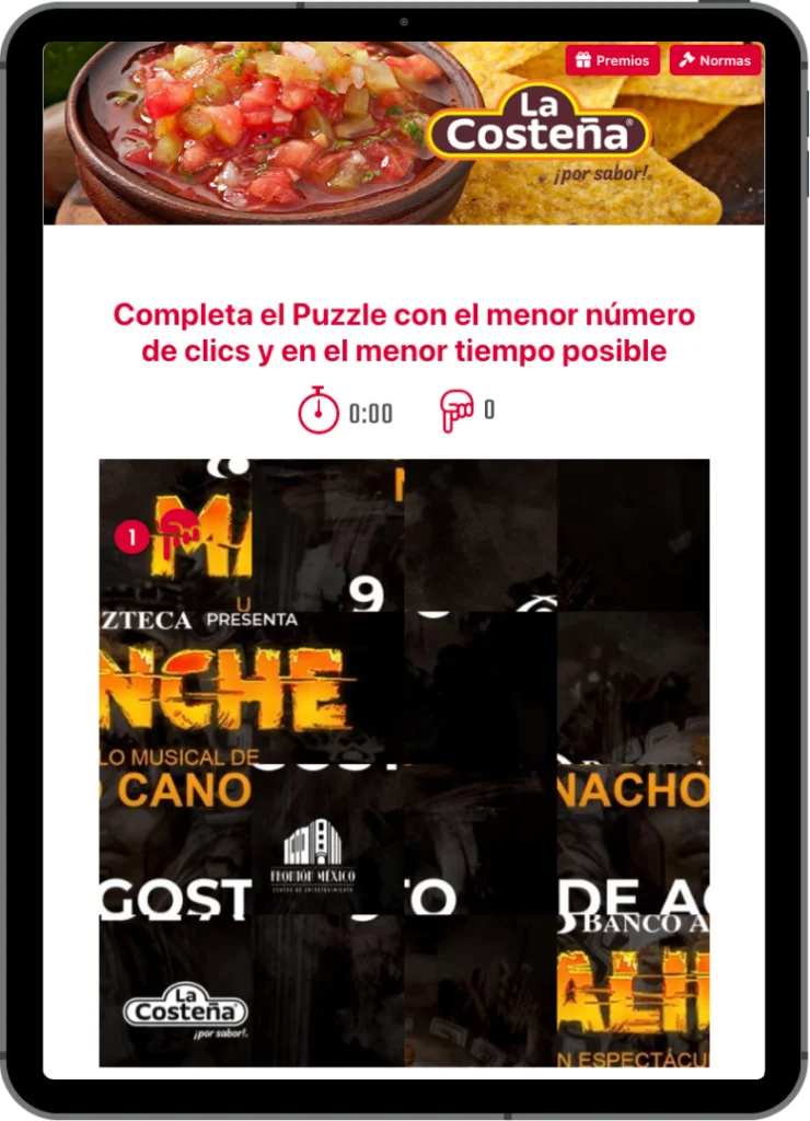 ipad la costena puzzle interactive marketing campaigns of july 1x 740x1024