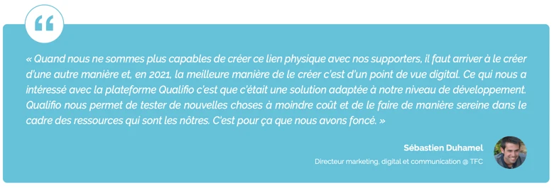 information interaction strategie digitale toulouse football club 1