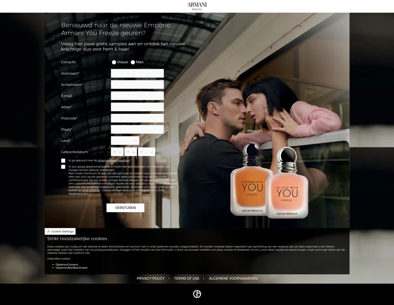 februarys best interactive campaigns armani