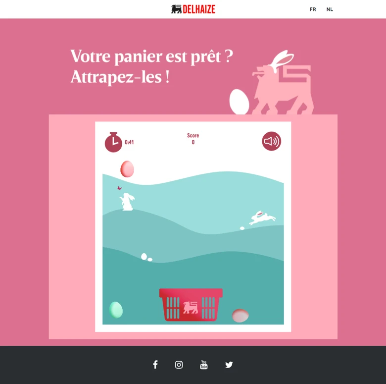 favourite interactive marketing campaigns march delhaize
