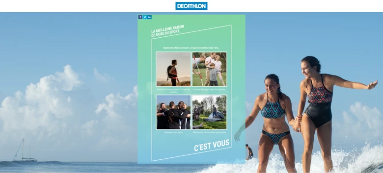 meilleures campagnes marketing juin decathlon