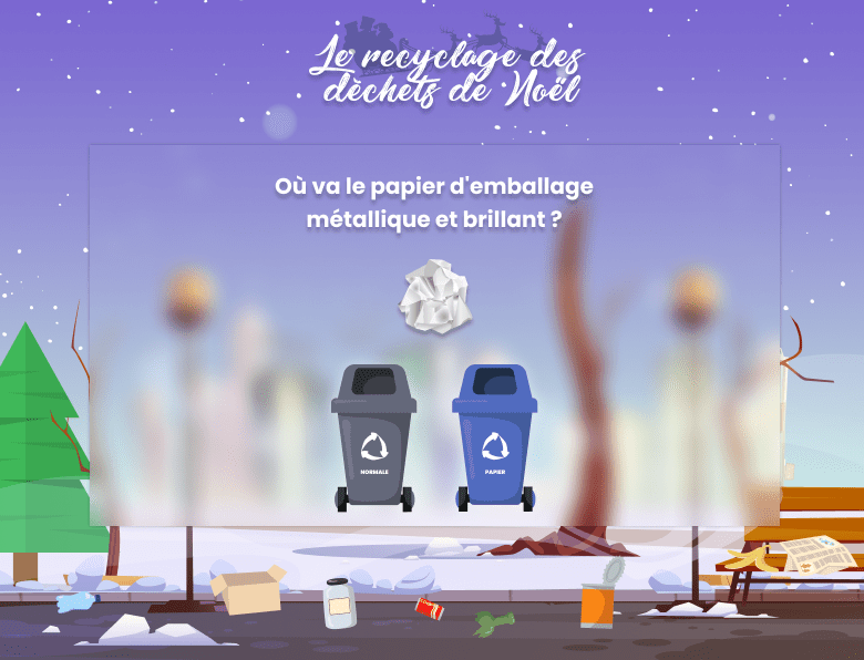 campagne de noel recyclage