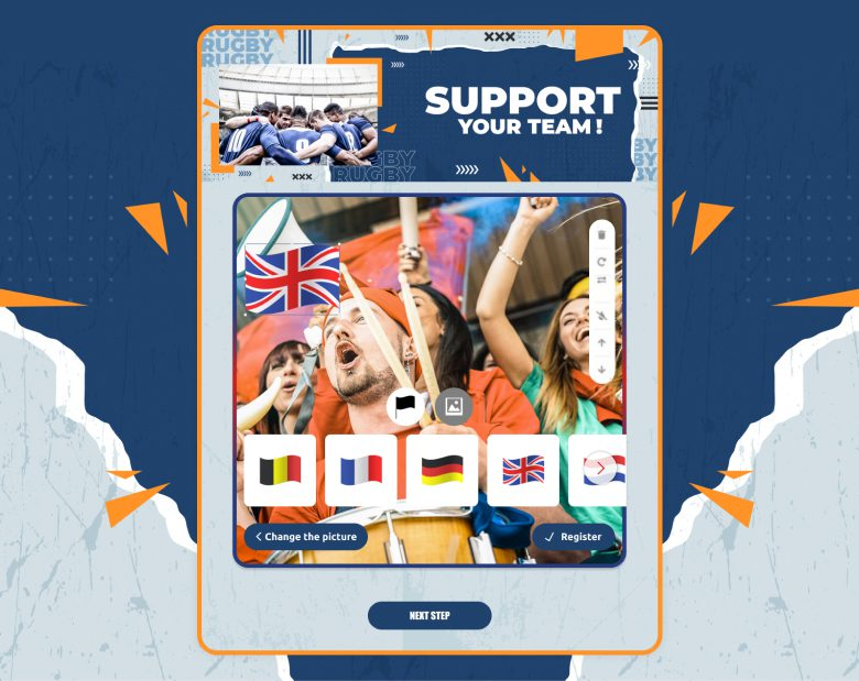 rugby world cup marketing photo contest