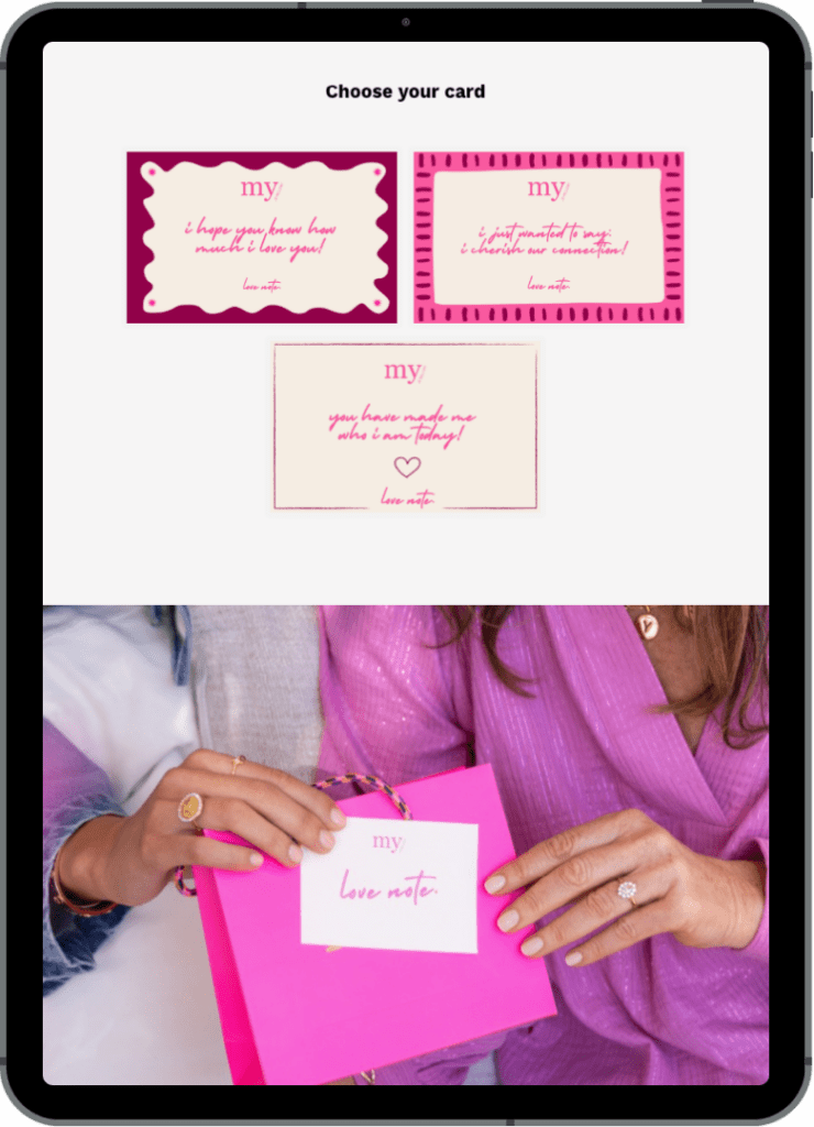 ipad ecard my jewellery interactive marketing campaigns of may 740x1024