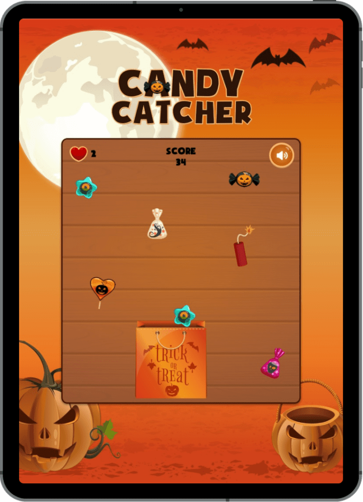 ipad catcher action marketing pour halloween 1 740x1024