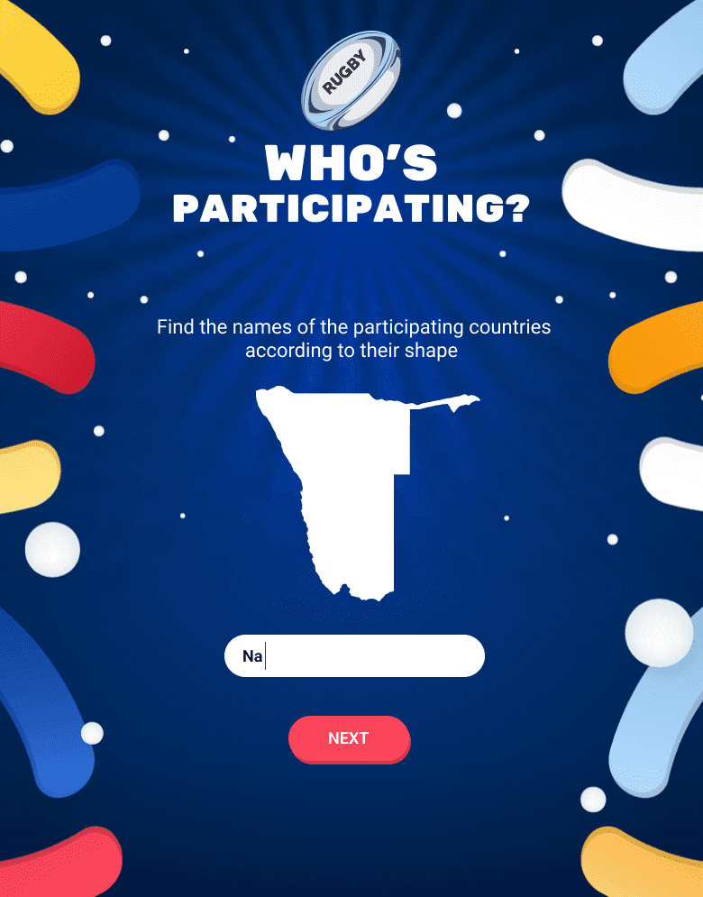 rugby world cup marketing guess the word