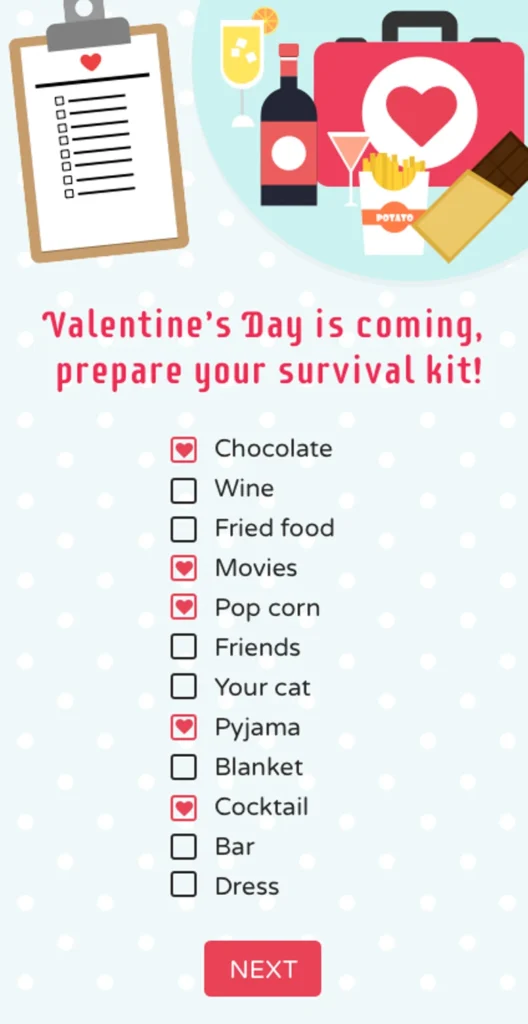 survival kit checklist qualifio valentines day 2018 528x1024