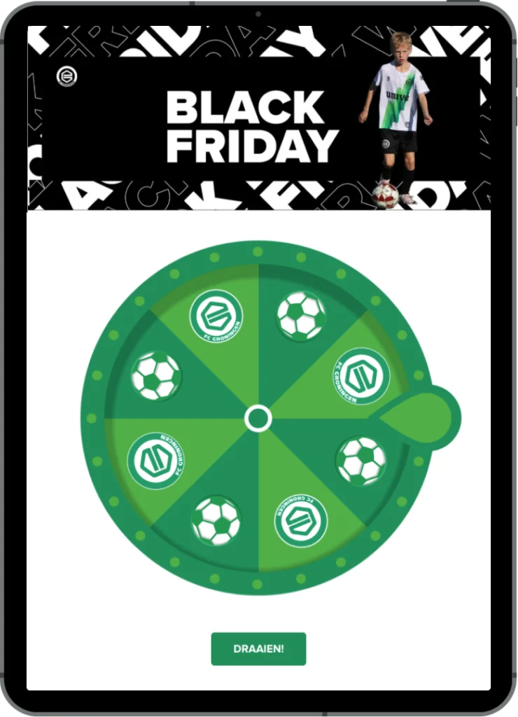ipad fc groningen roue de la fortune campagnes marketing interactives novembre 2 1x 740x1024
