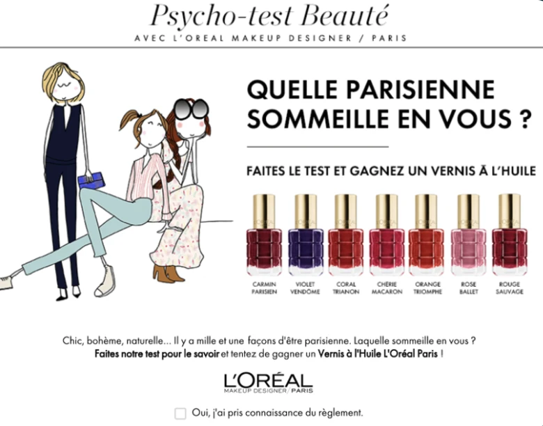 sponsored campaigns elle