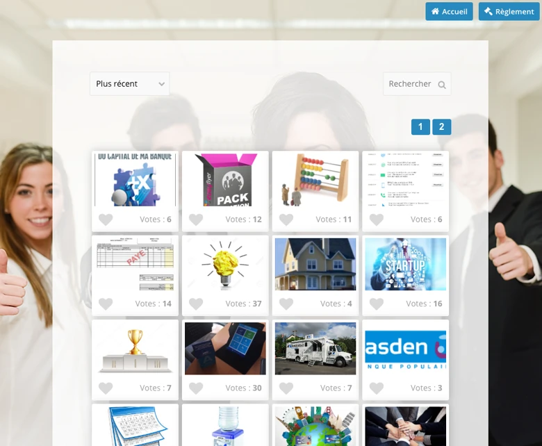 example campaign marketing b2b banque populaire