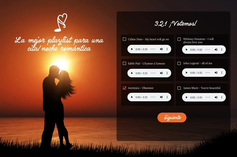 acciones marketing san valentin poll