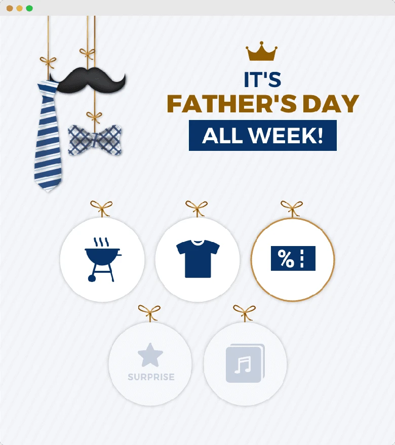 fathers day calendar