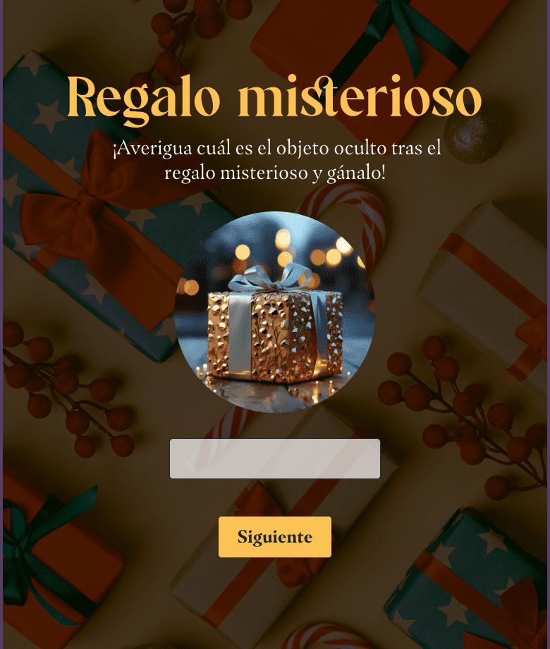 campanas de navidad regalo misterioso